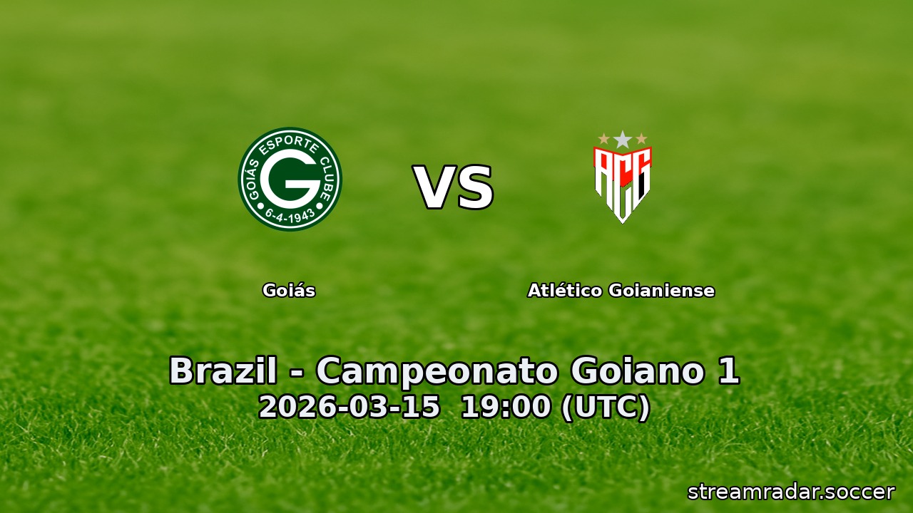 Goiás vs Atlético Goianiense