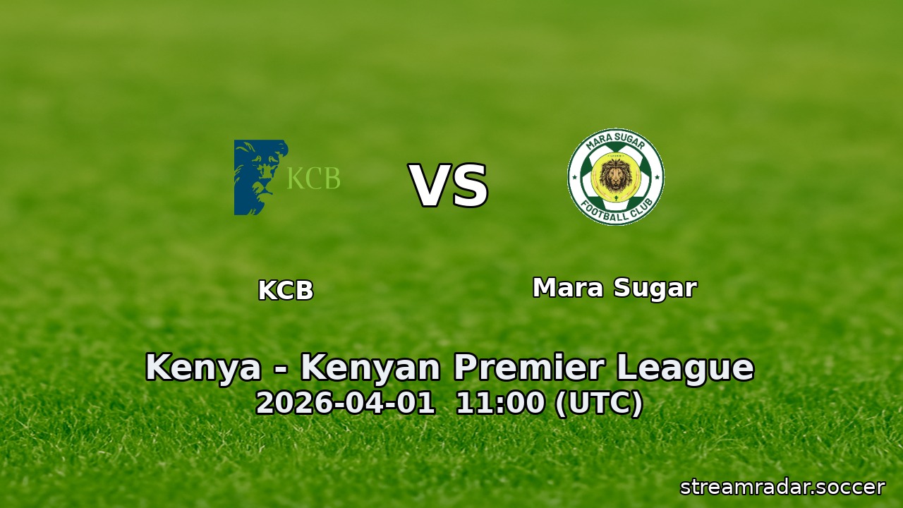KCB vs Mara Sugar