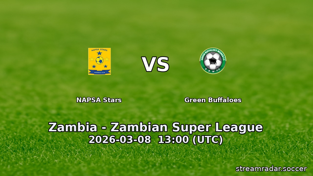 NAPSA Stars vs Green Buffaloes