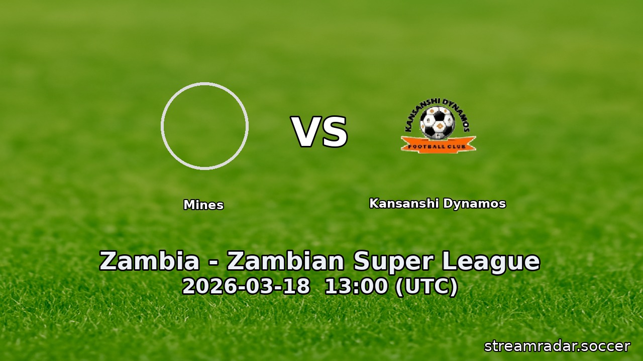 Mines vs Kansanshi Dynamos