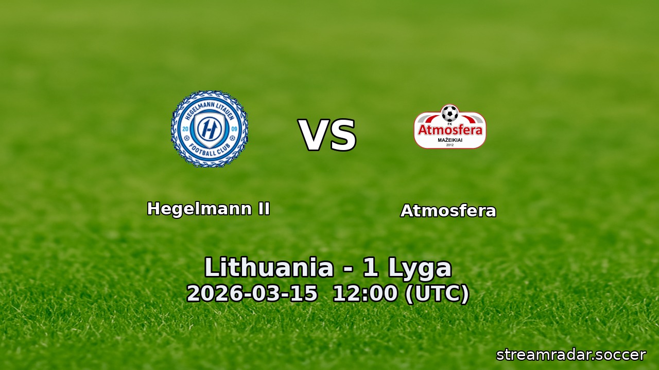 Hegelmann II vs Atmosfera