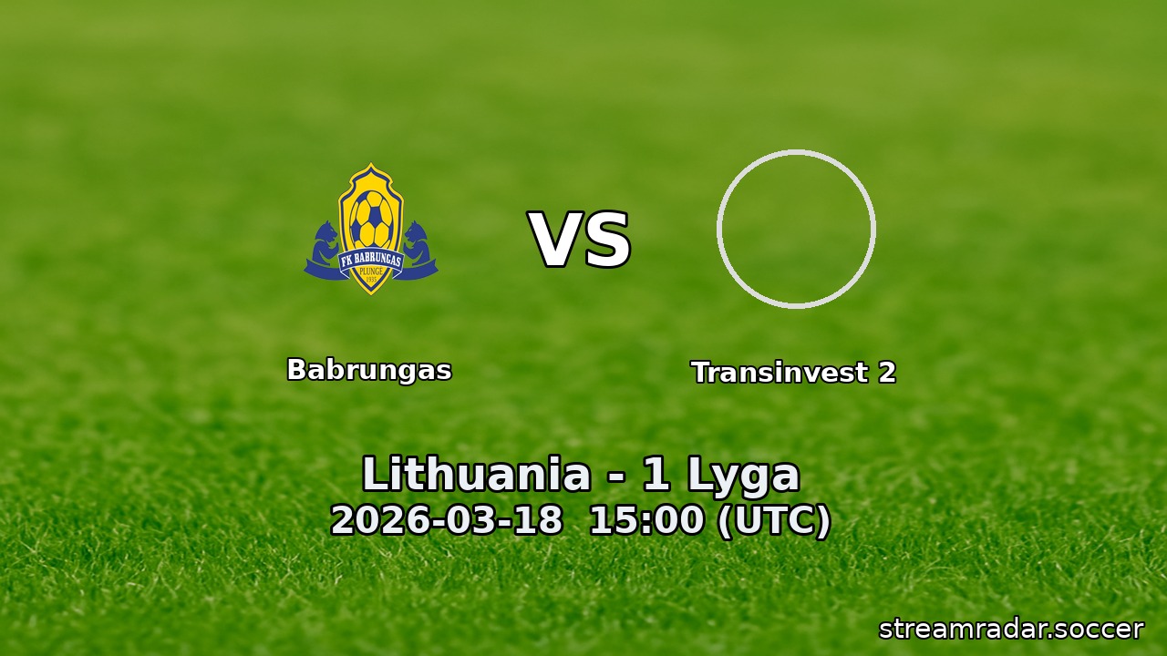 Babrungas vs Transinvest 2