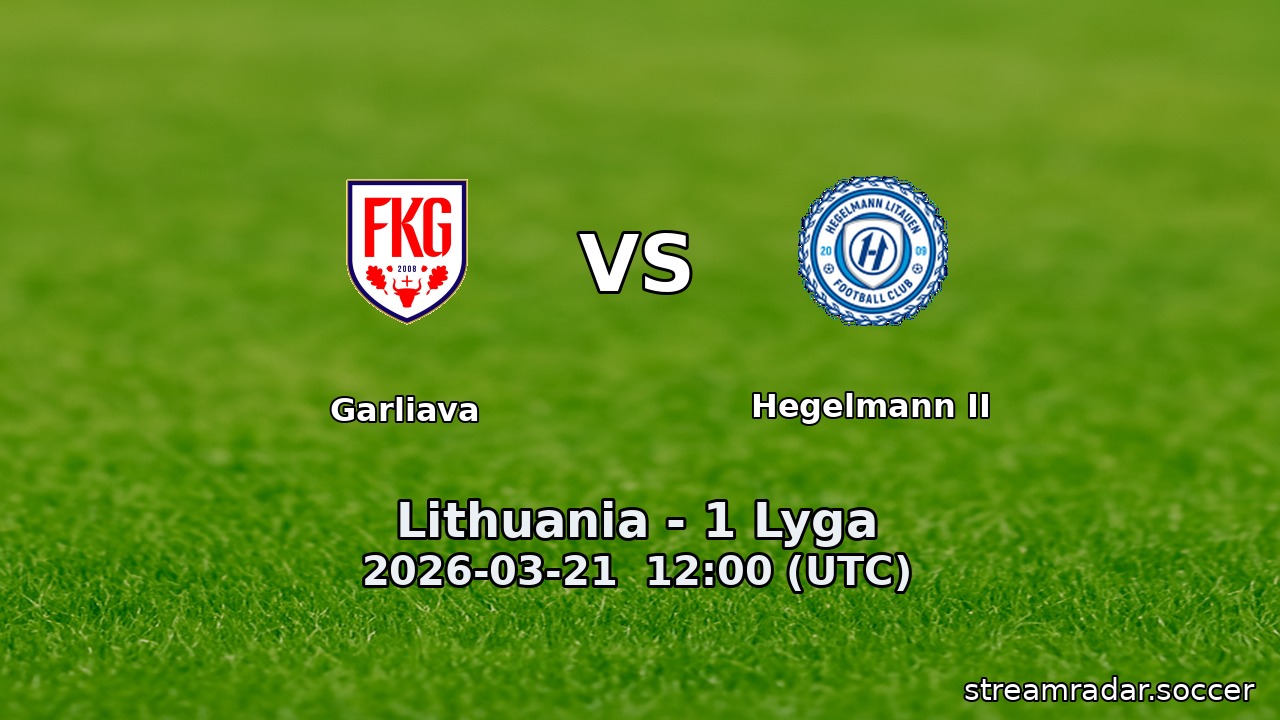 Garliava vs Hegelmann II