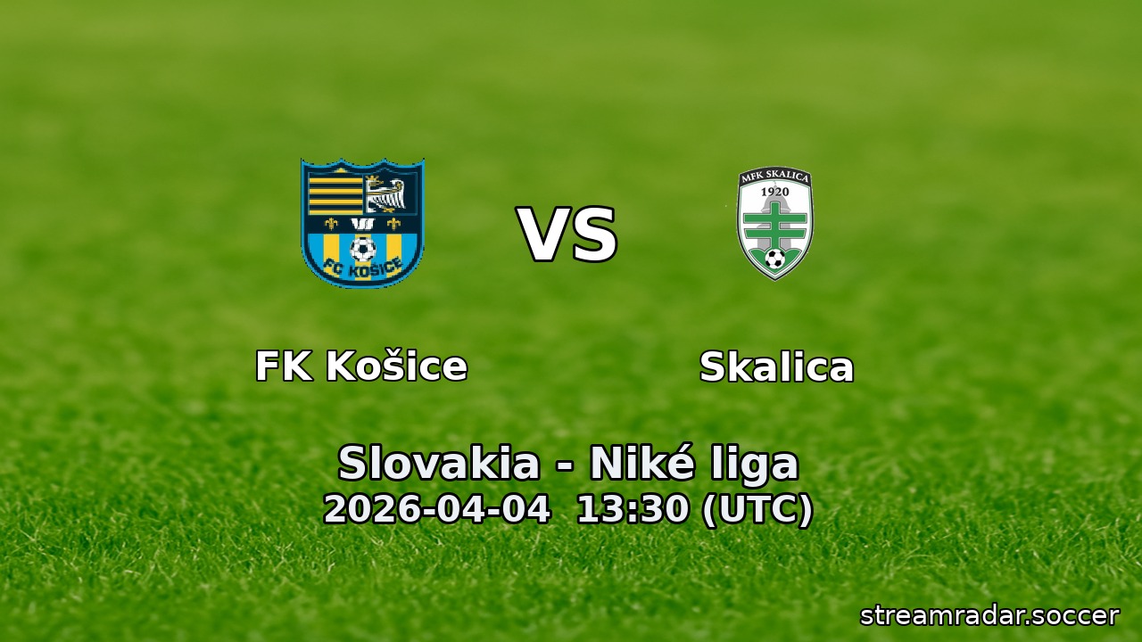FK Košice vs Skalica
