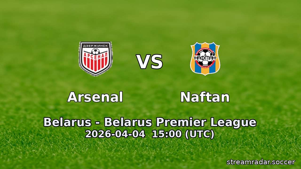 Arsenal vs Naftan