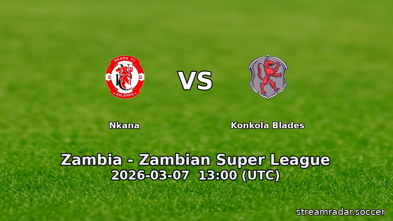 Nkana vs Konkola Blades
