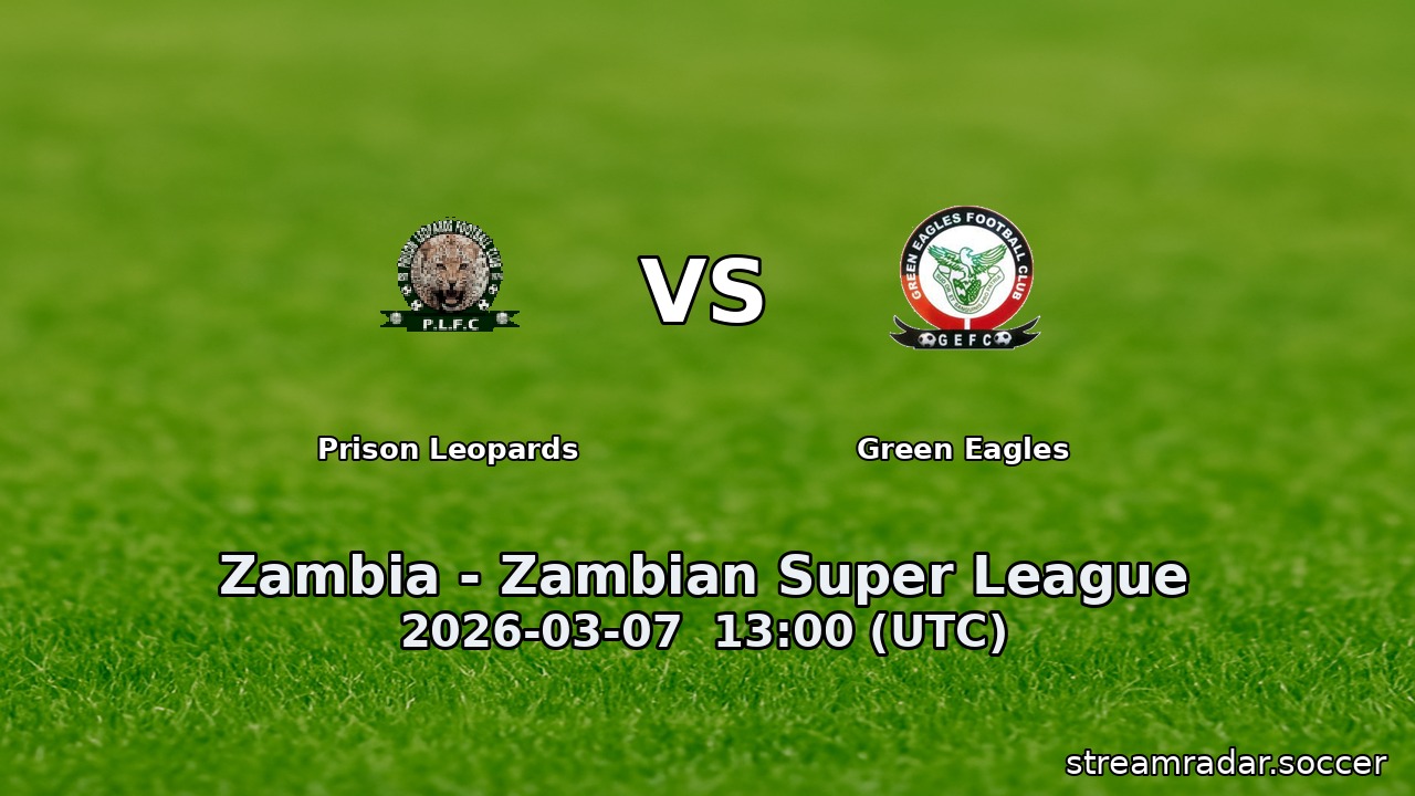 Prison Leopards vs Green Eagles
