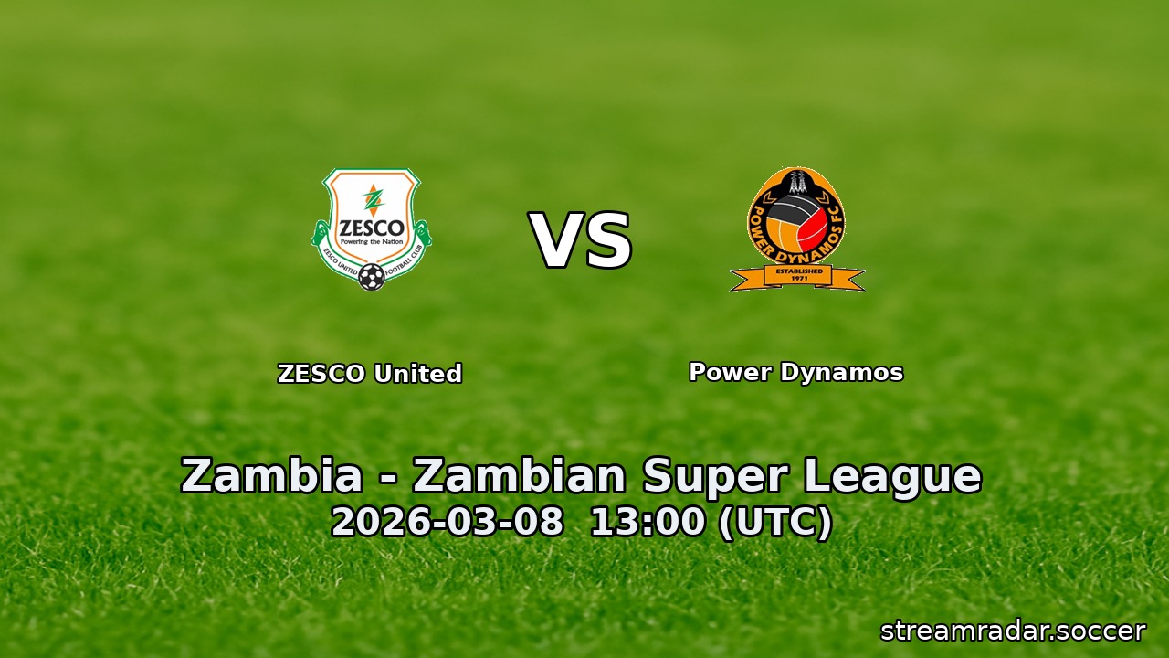 ZESCO United vs Power Dynamos