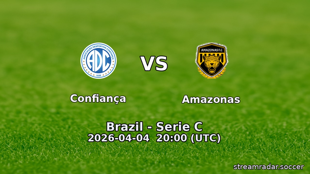 Confiança vs Amazonas