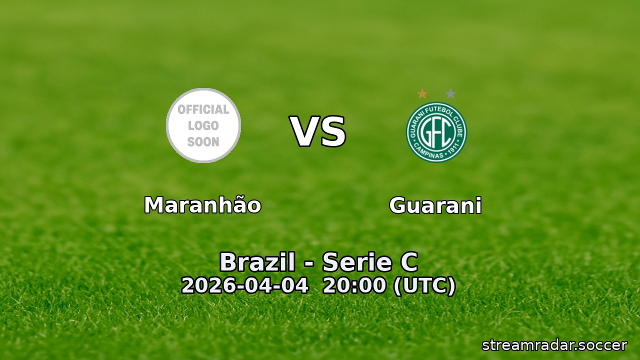 Maranhão vs Guarani