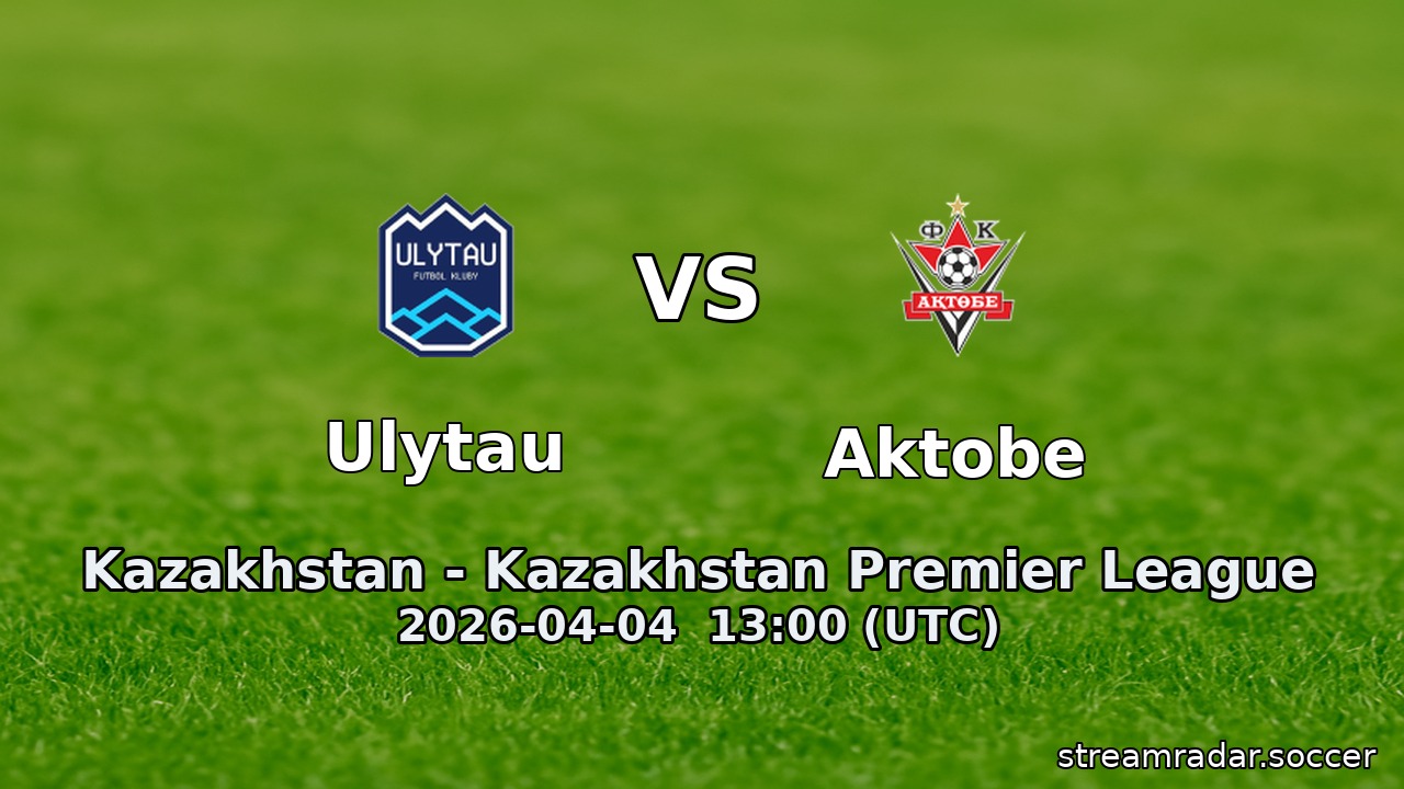 Ulytau vs Aktobe