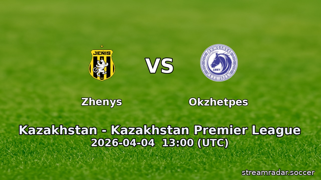 Zhenys vs Okzhetpes