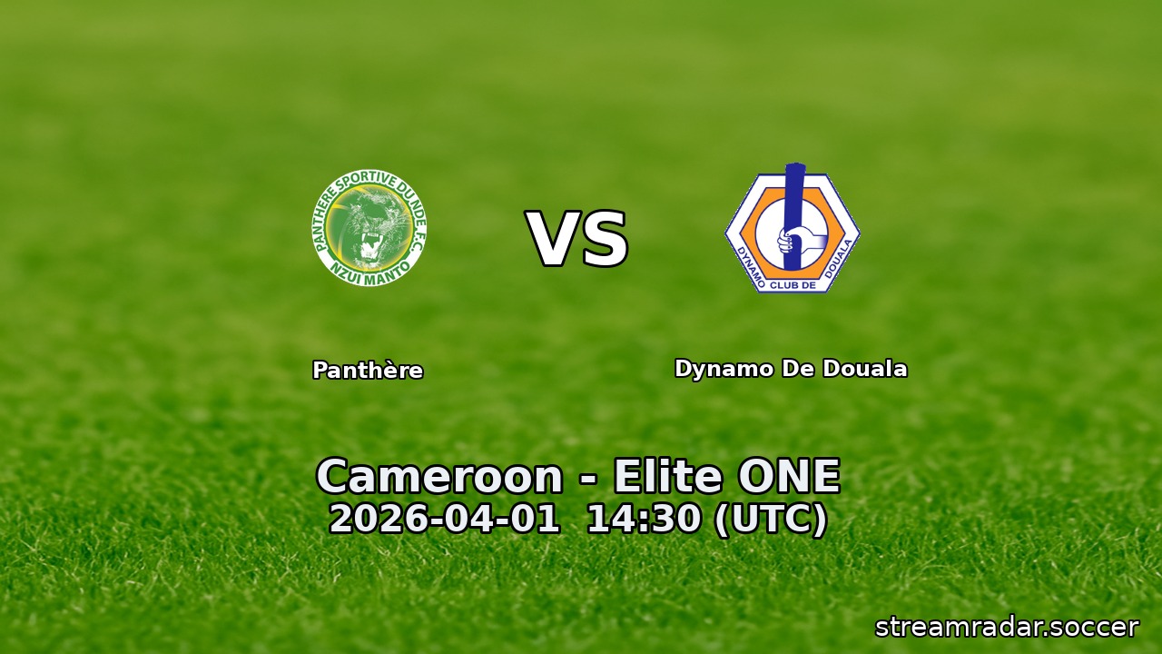 Panthère vs Dynamo De Douala