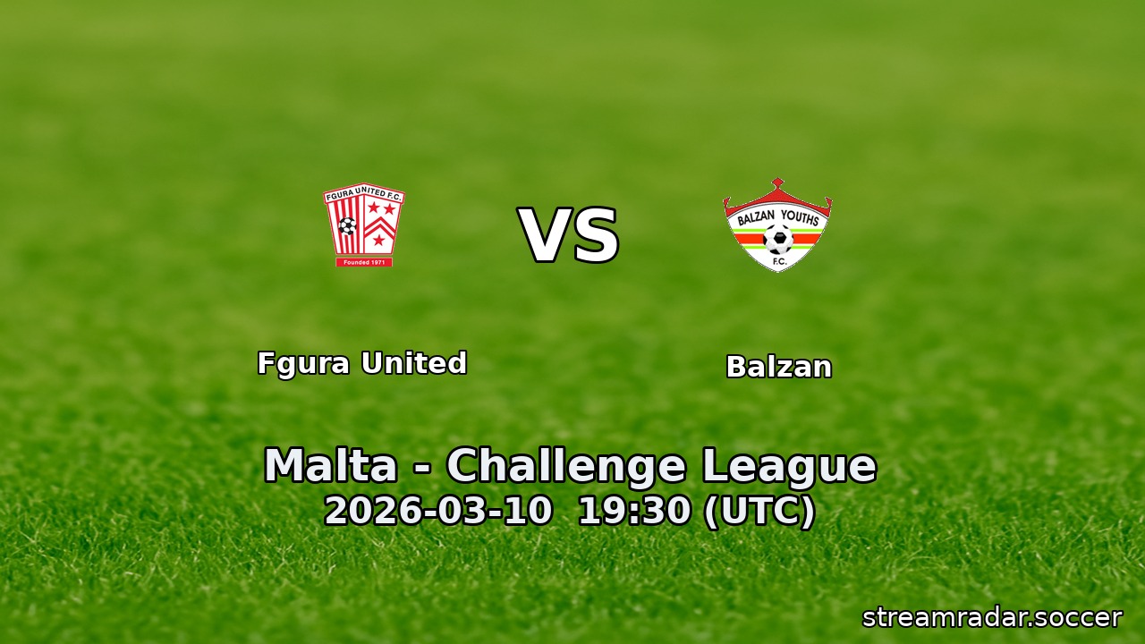 Fgura United vs Balzan