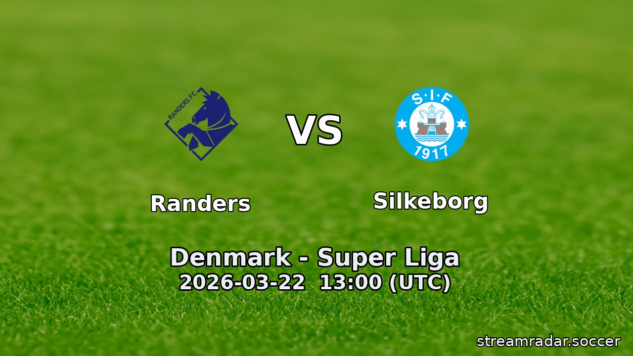Randers vs Silkeborg