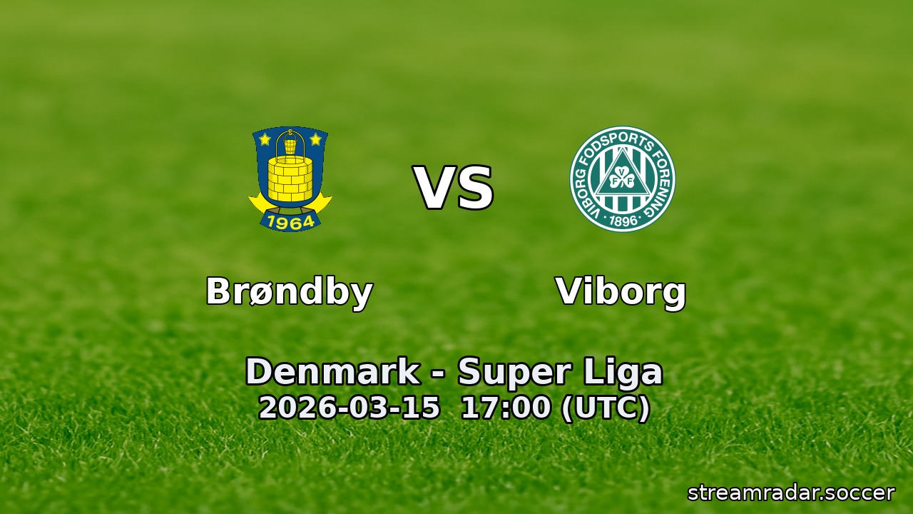 Brøndby vs Viborg