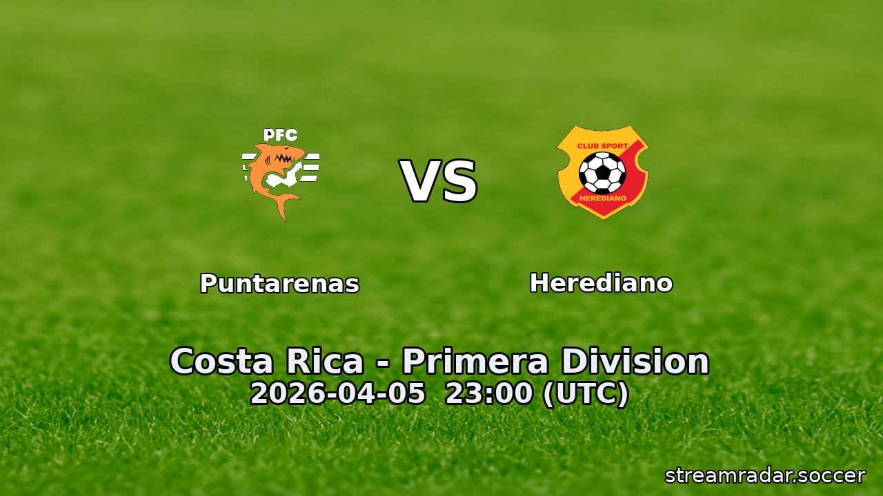 Puntarenas vs Herediano