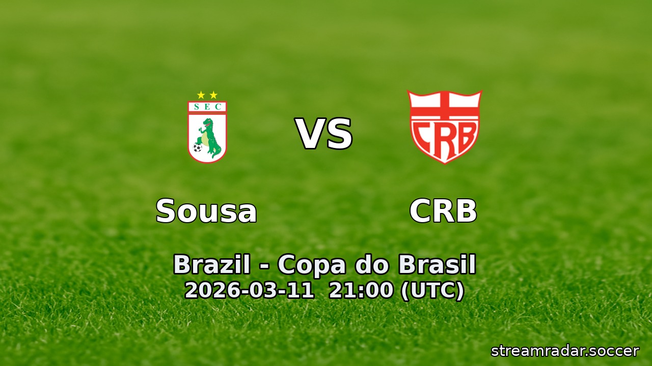 Sousa vs CRB