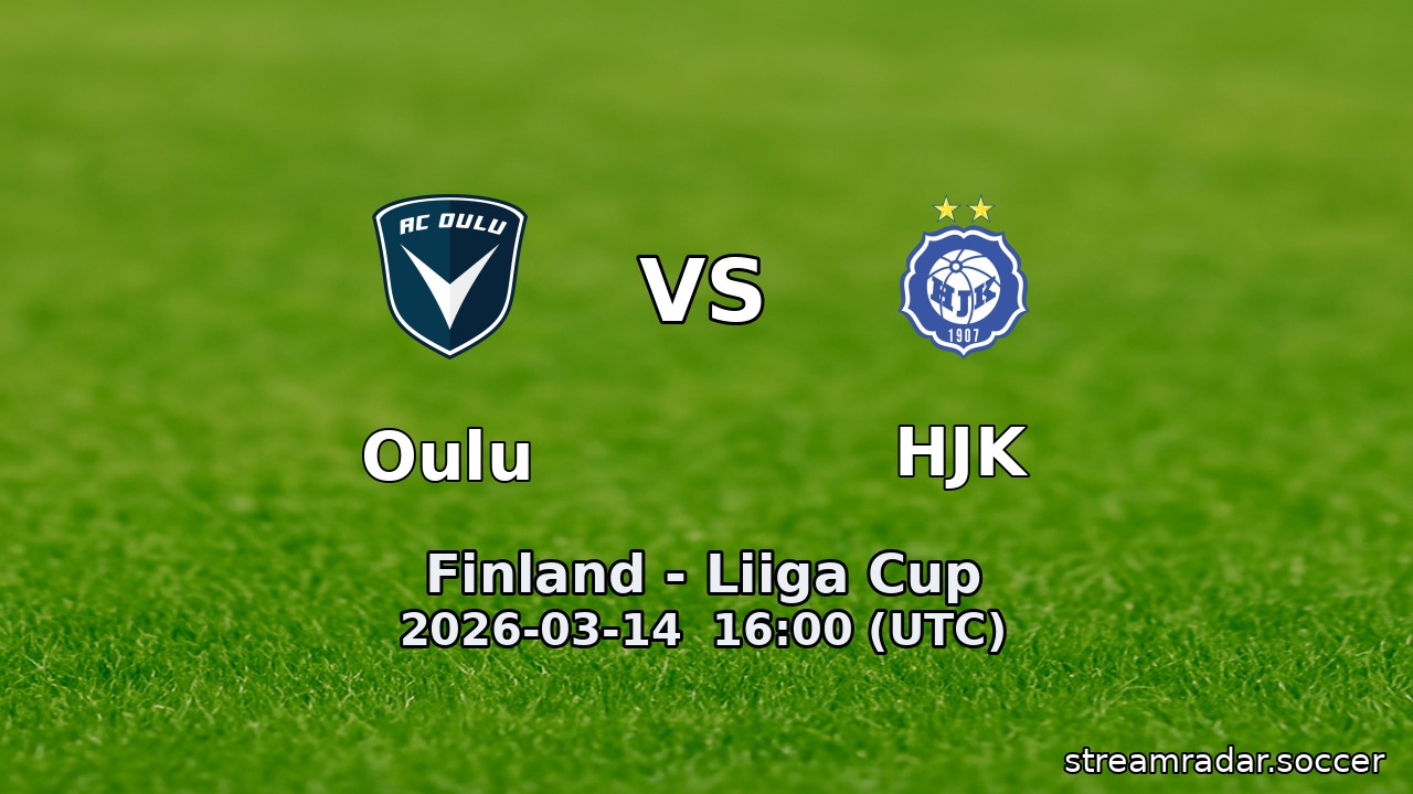 Oulu vs HJK