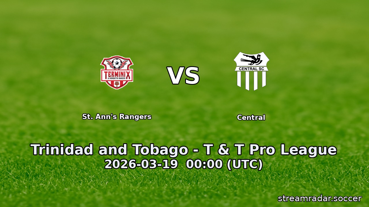 St. Ann's Rangers vs Central