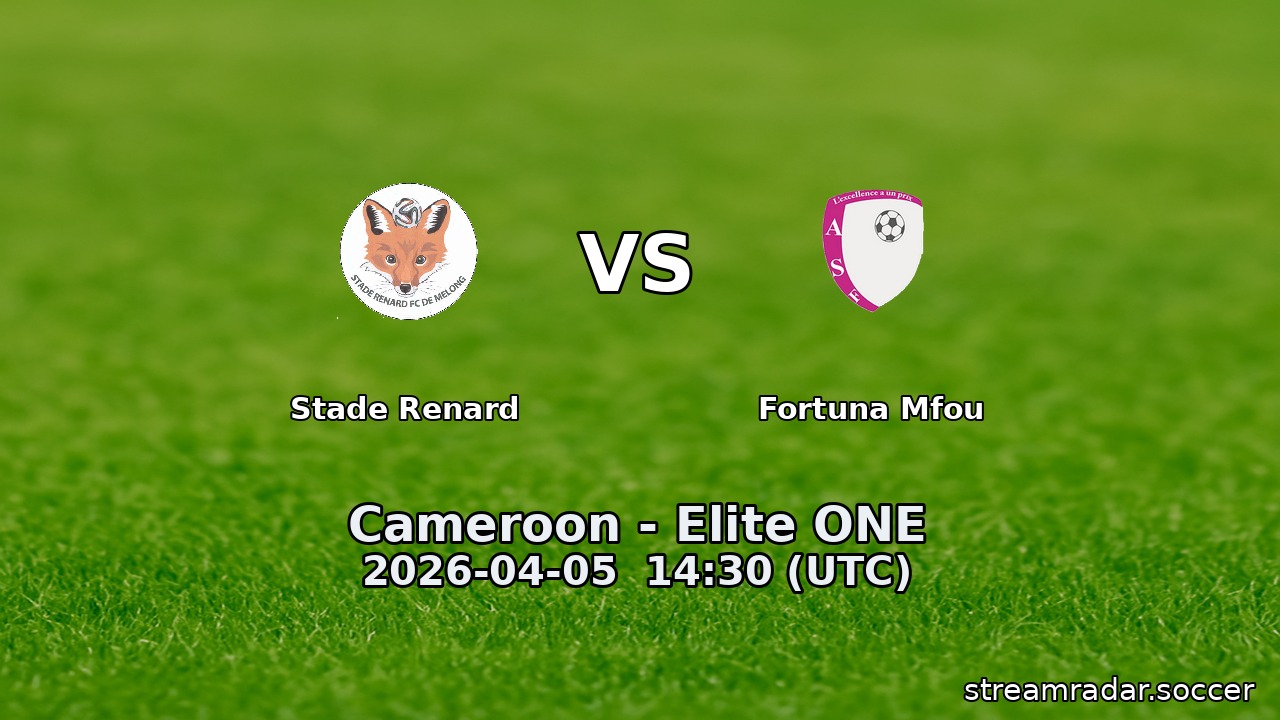 Stade Renard vs Fortuna Mfou