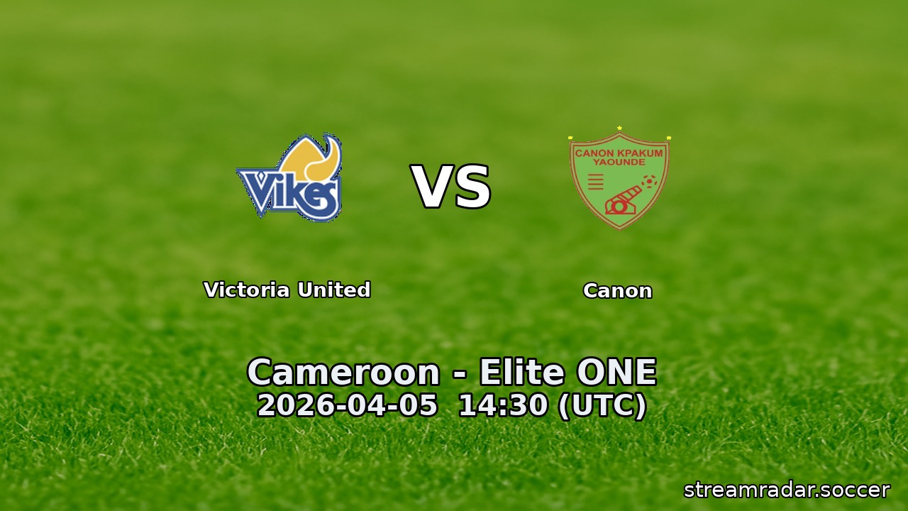 Victoria United vs Canon