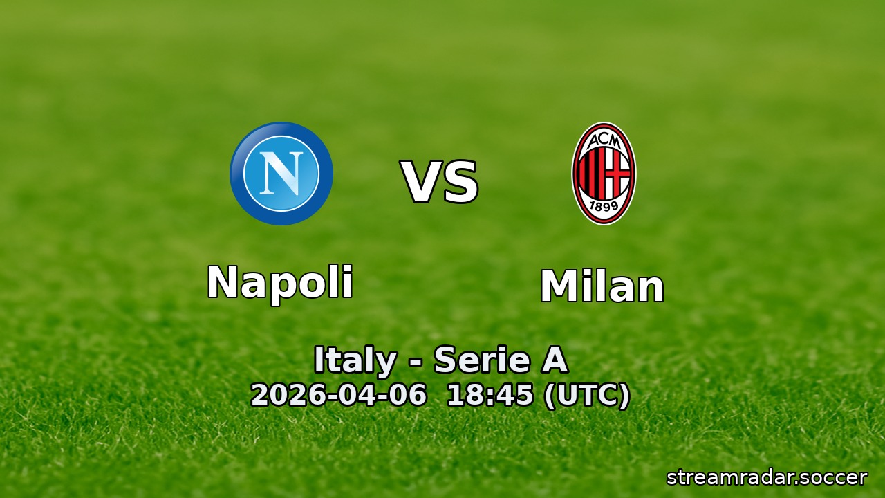 Napoli vs Milan