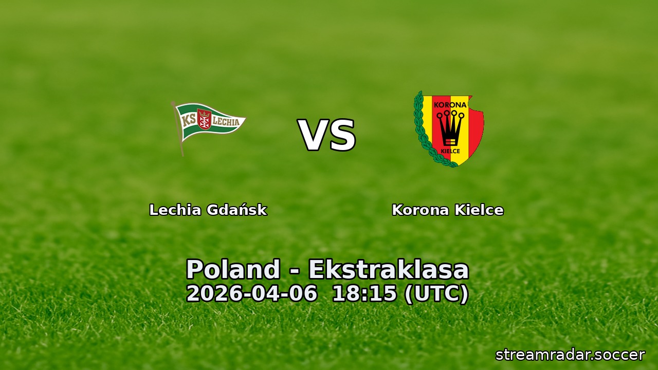 Lechia Gdańsk vs Korona Kielce