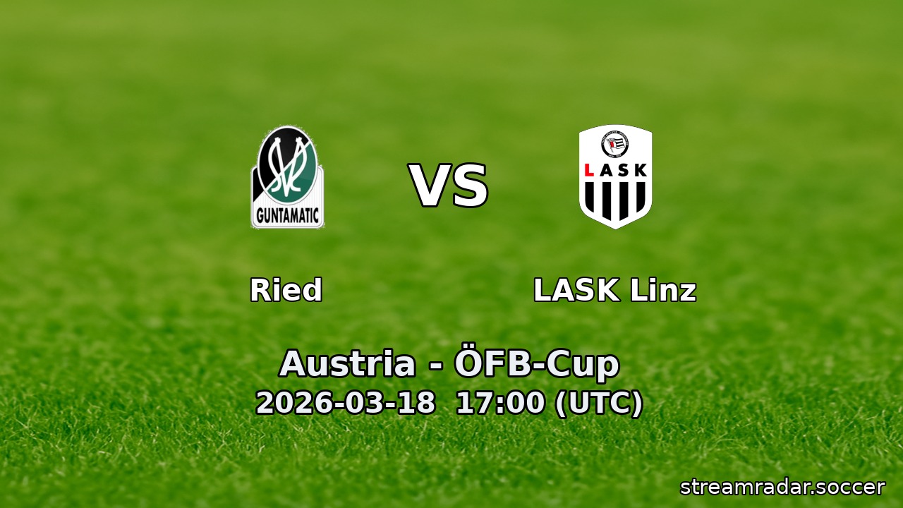 Ried vs LASK Linz