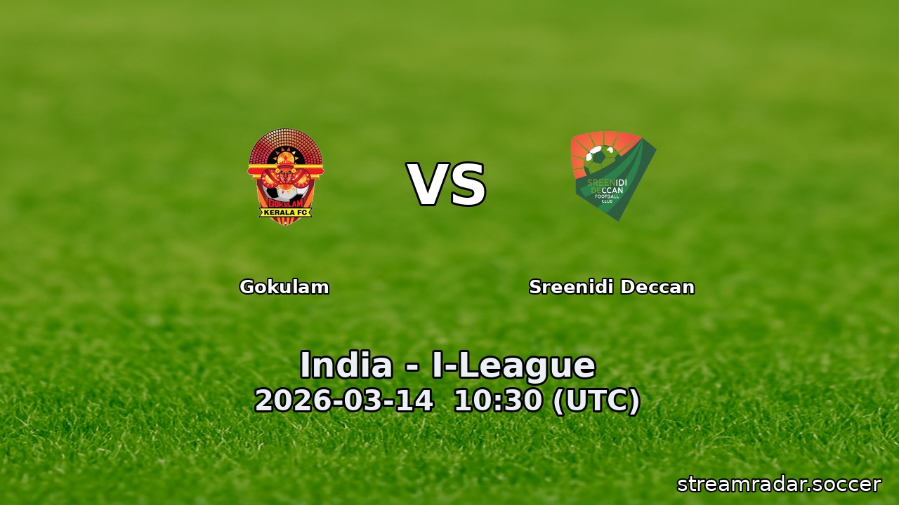 Gokulam vs Sreenidi Deccan
