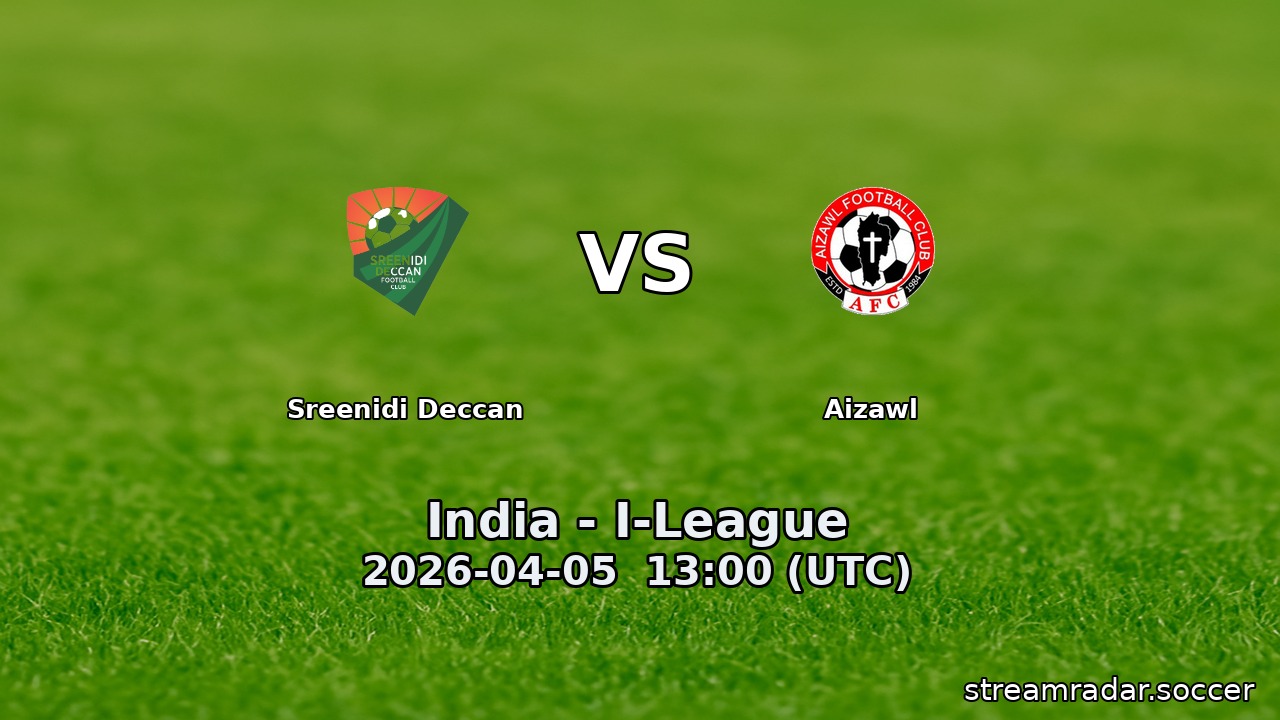 Sreenidi Deccan vs Aizawl