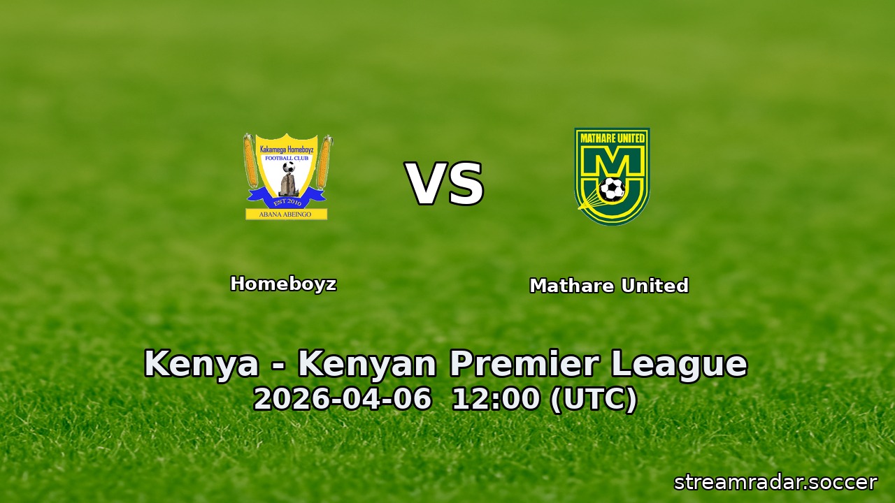 Homeboyz vs Mathare United