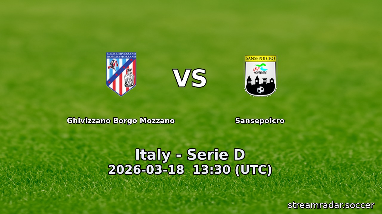 Ghivizzano Borgo Mozzano vs Sansepolcro