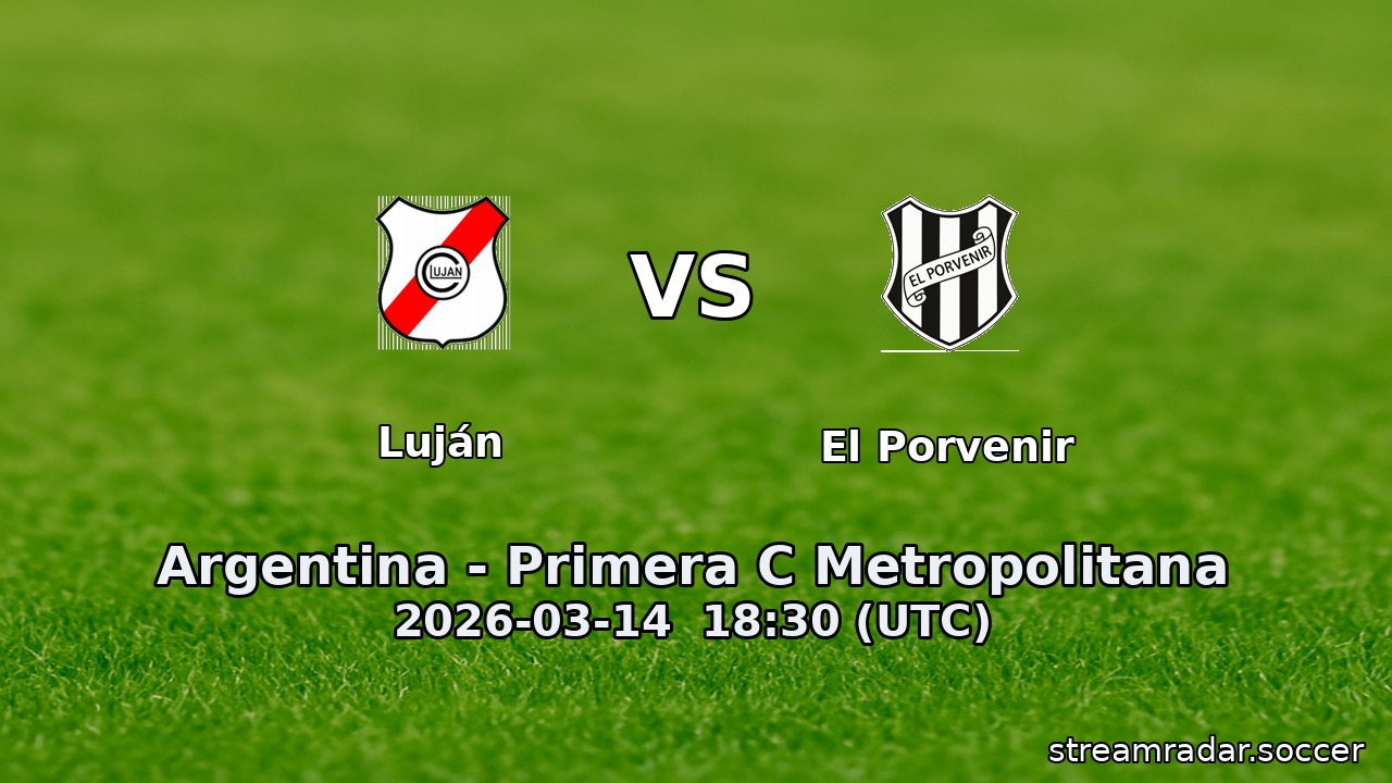 Luján vs El Porvenir