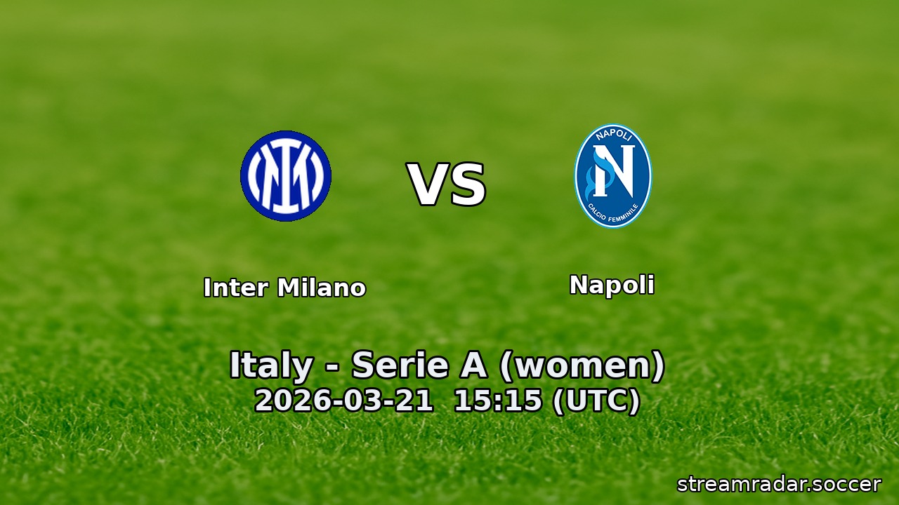 Inter Milano vs Napoli