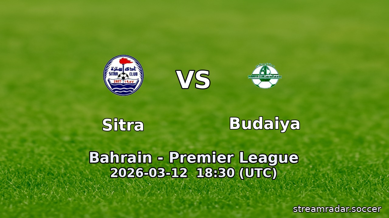 Sitra vs Budaiya