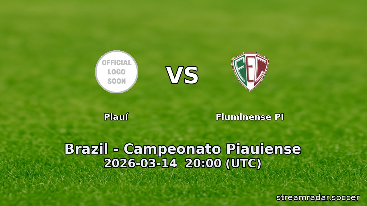 Piauí vs Fluminense PI