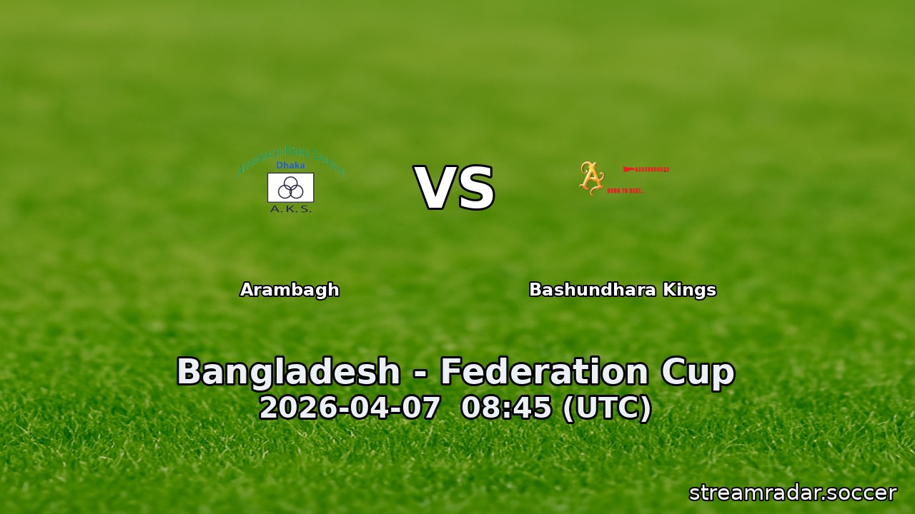 Arambagh vs Bashundhara Kings