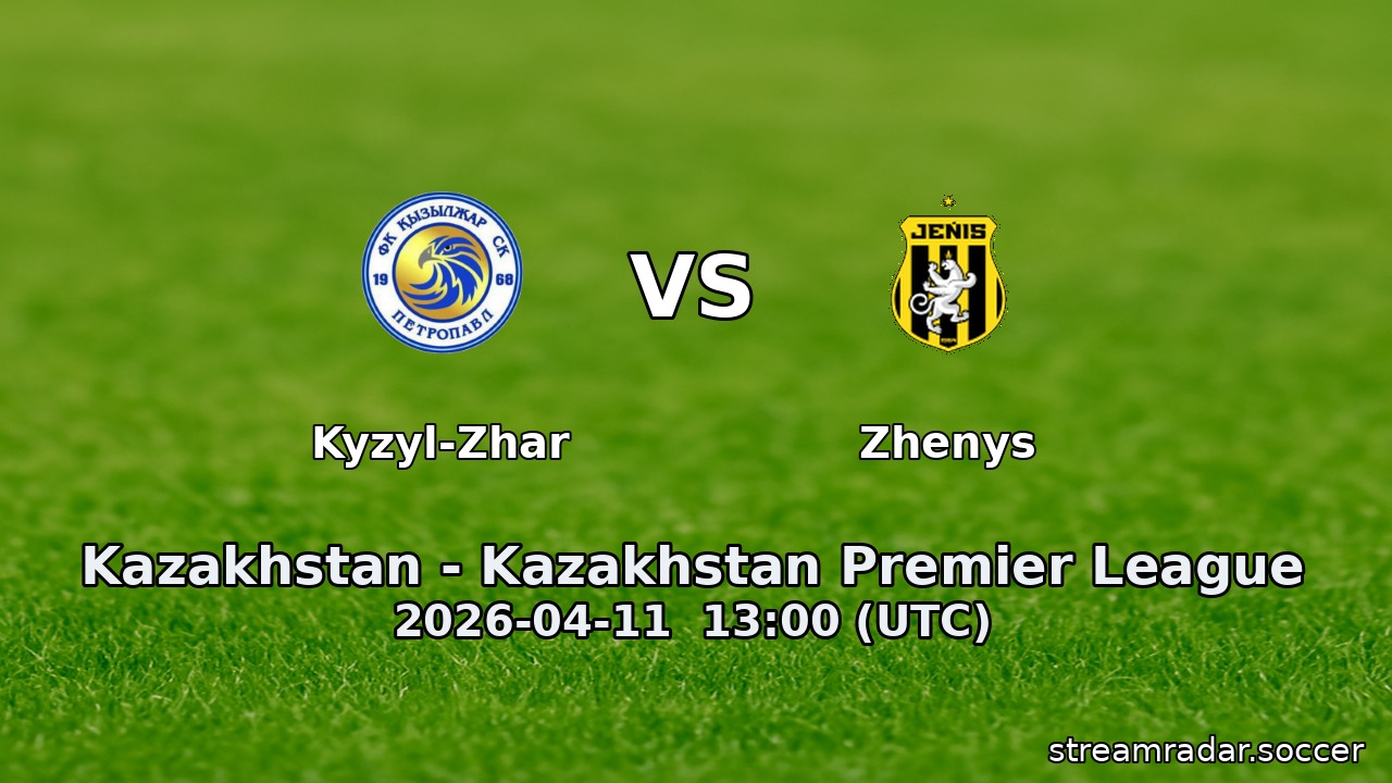 Kyzyl-Zhar vs Zhenys