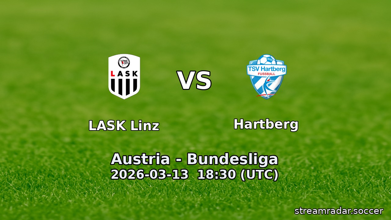 LASK Linz vs Hartberg
