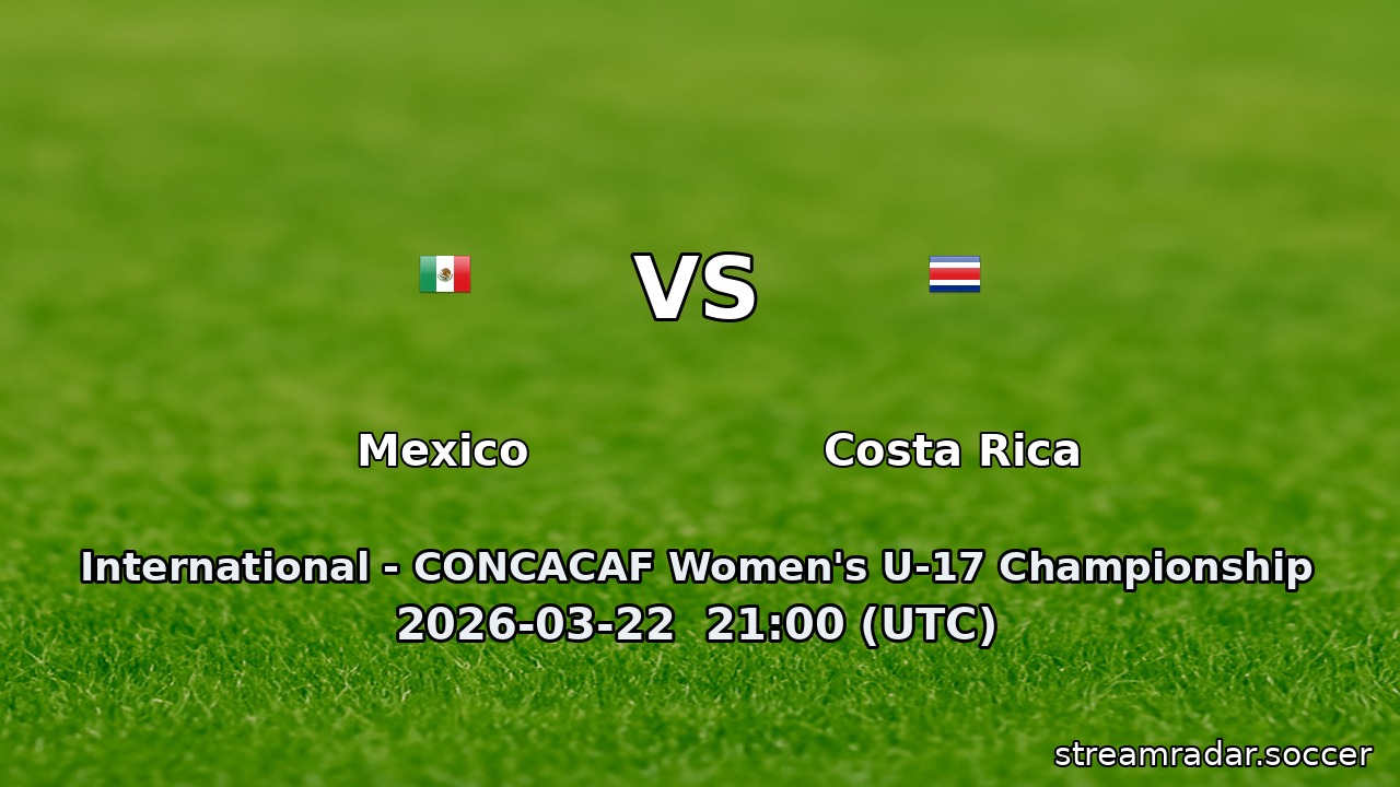 Mexico vs Costa Rica