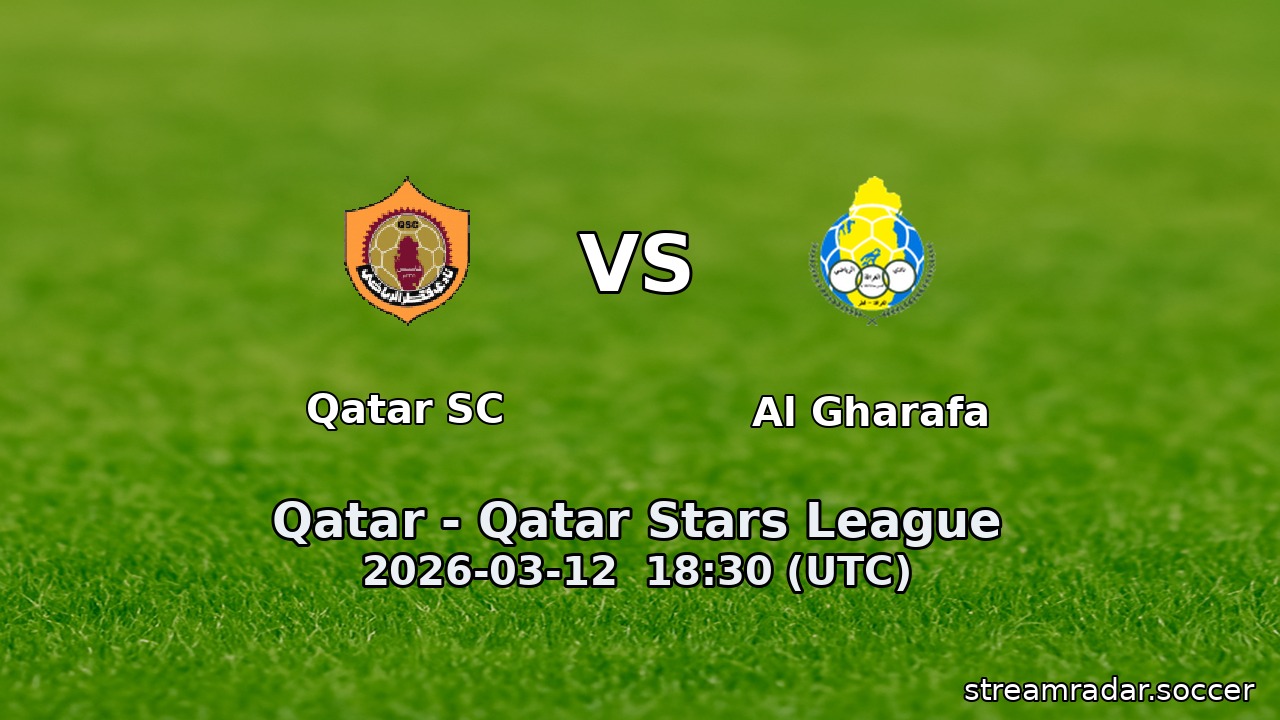 Qatar SC vs Al Gharafa