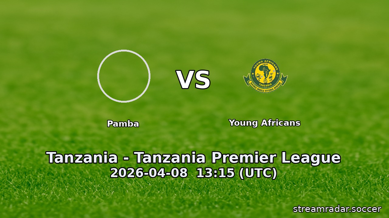 Pamba vs Young Africans