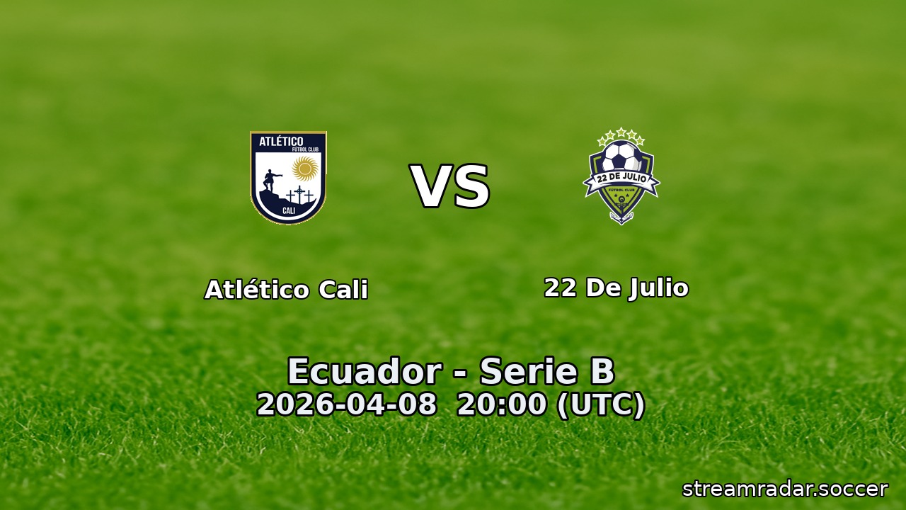 Atlético Cali vs 22 De Julio