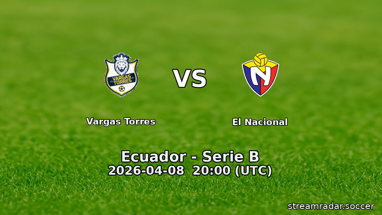 Vargas Torres vs El Nacional