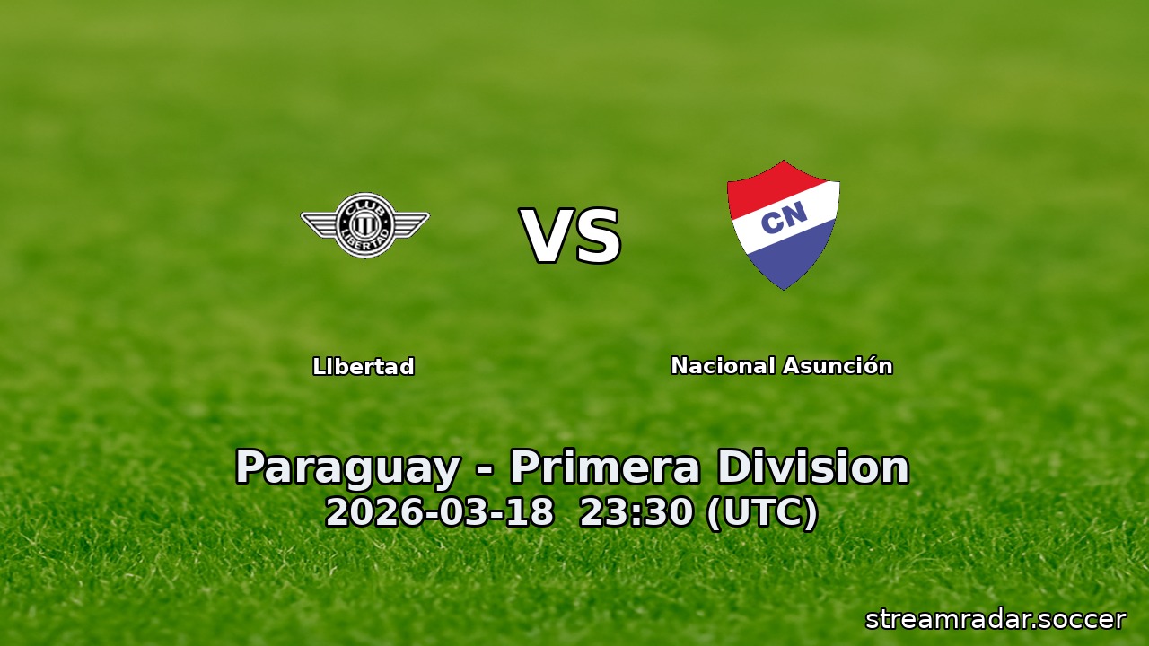 Libertad vs Nacional Asunción