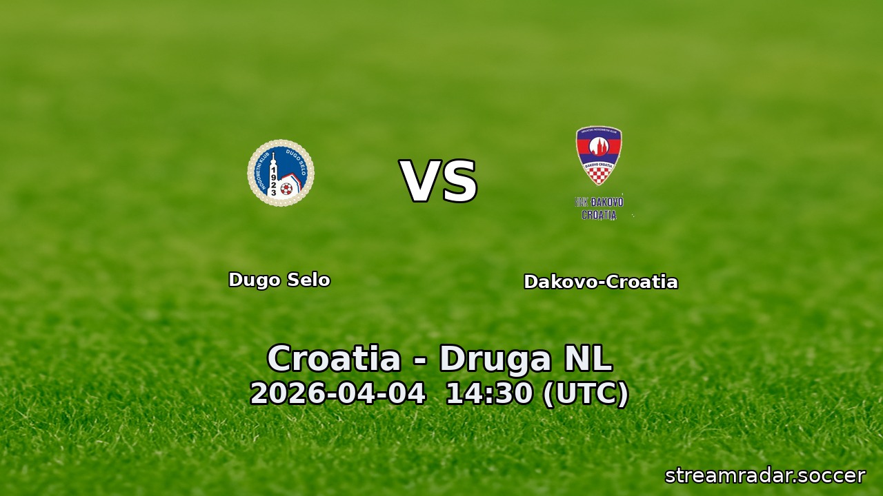 Dugo Selo vs Dakovo-Croatia
