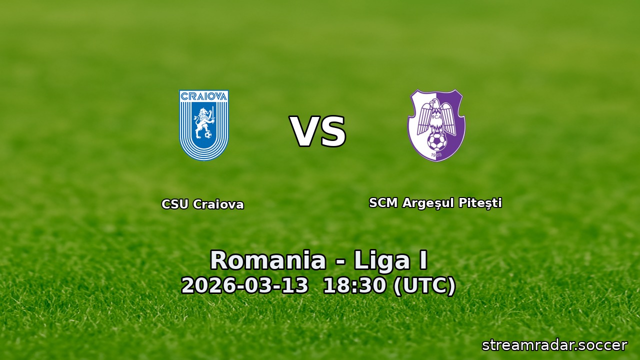 CSU Craiova vs SCM Argeşul Piteşti