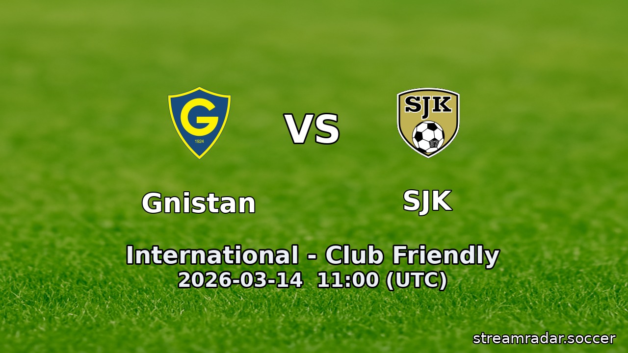 Gnistan vs SJK