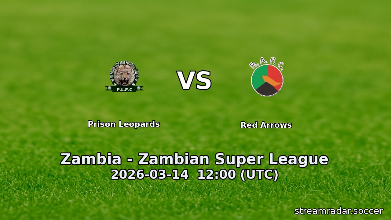 Prison Leopards vs Red Arrows